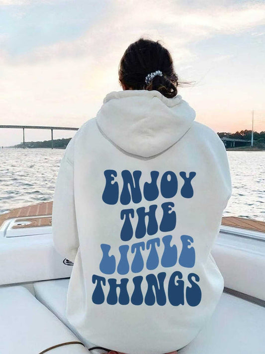 Enjoy the little things Hoodie