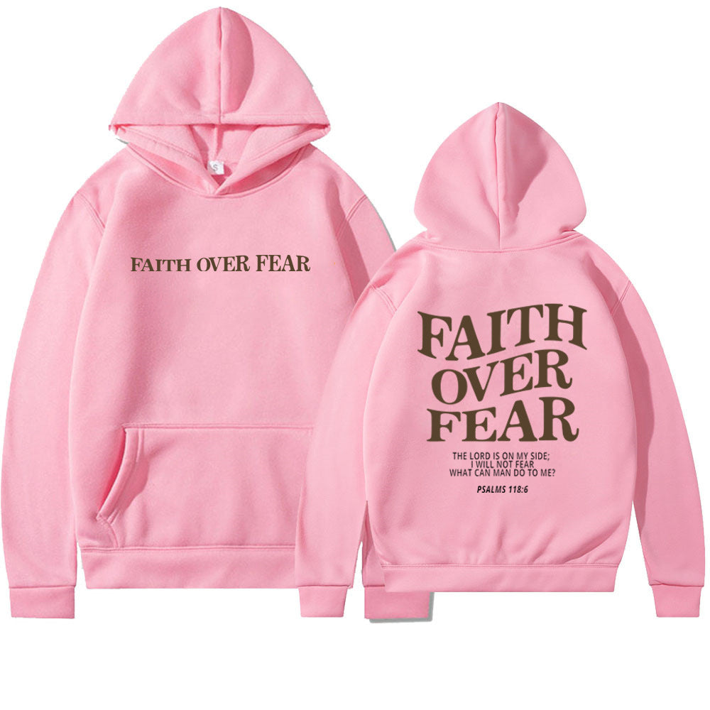 ‘Faith Over Fear’ Men's Hoodie Sweater