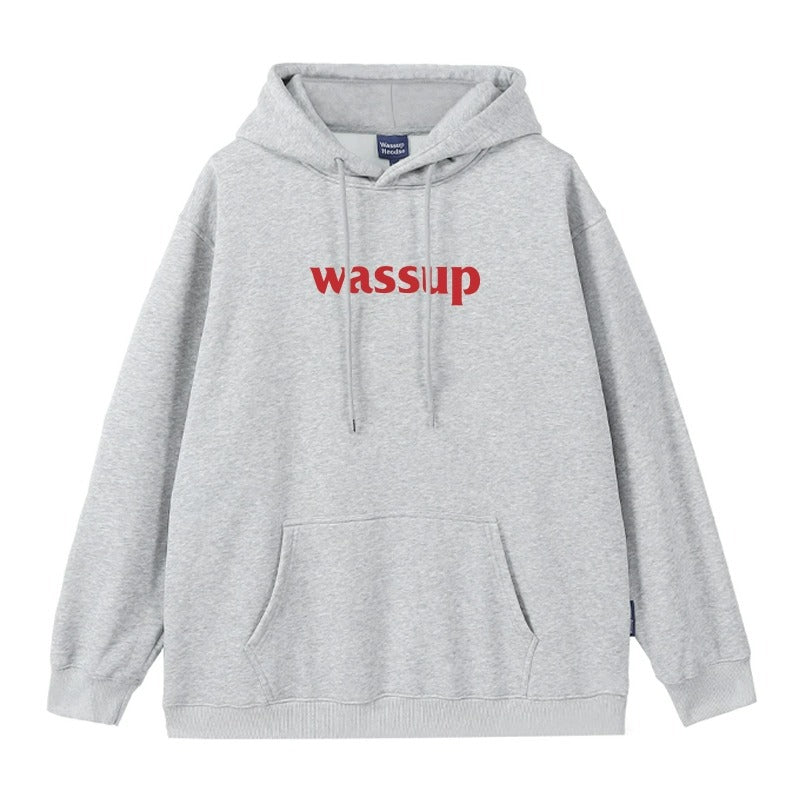 Men's Fashion Casual Cotton Loose All-match Hoodie Top