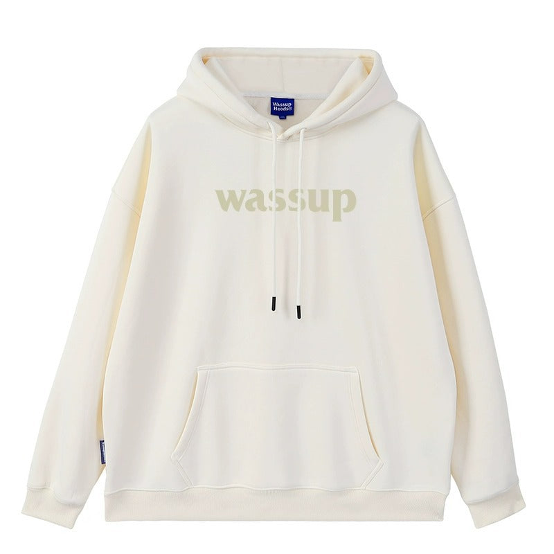 Men's Fashion Casual Cotton Loose All-match Hoodie Top