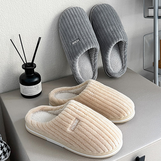 Cotton Warm Plush Slippers